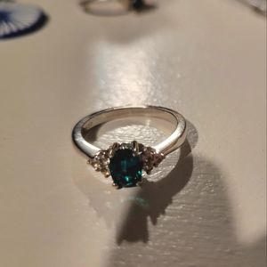 Emerald zales ring